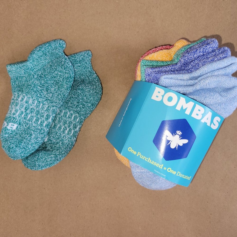 Bombas Toddler Marls Ankle Sock 6-Pack